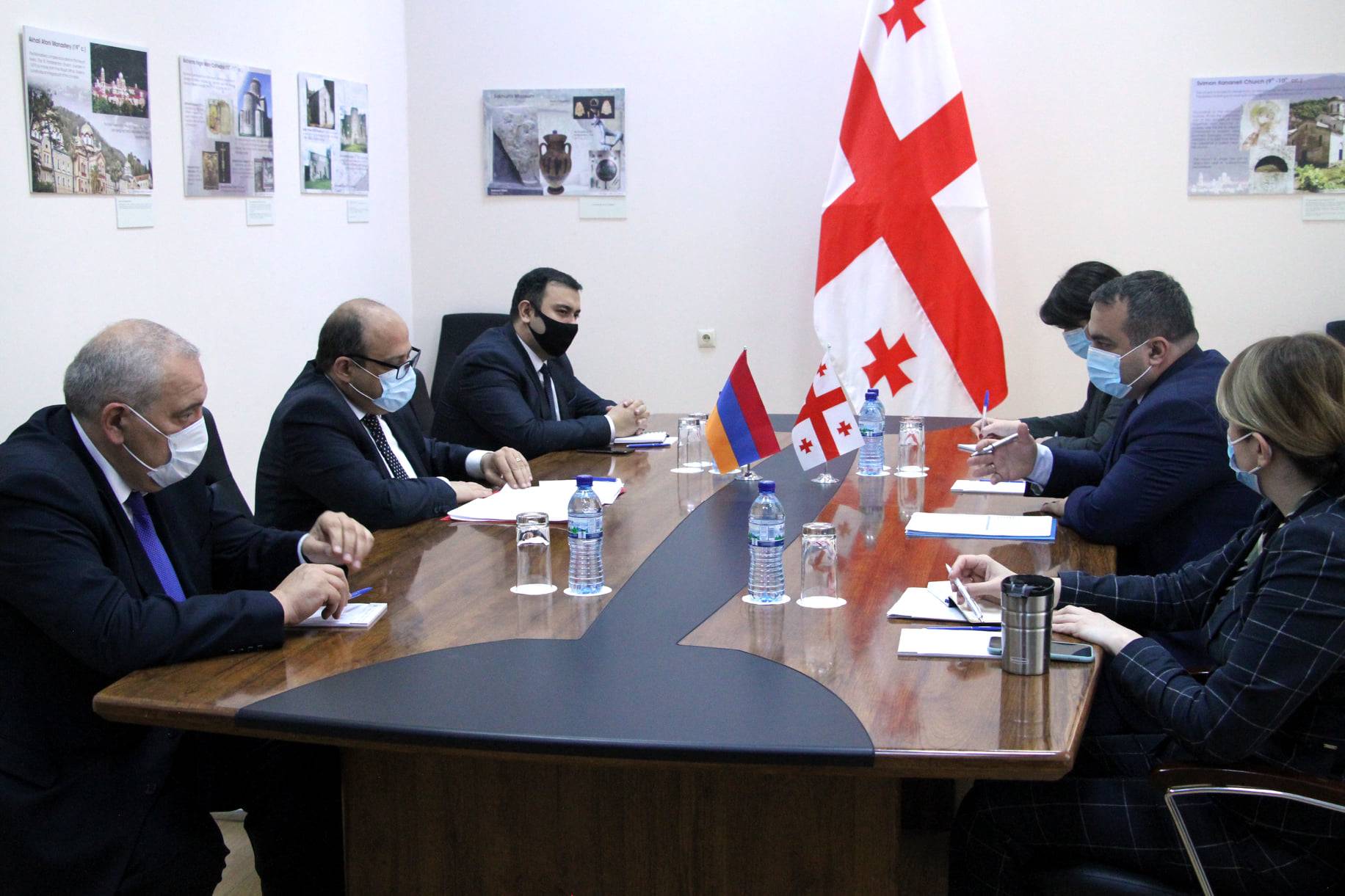 ՀՀ ԱԳ նախարարի տեղակալ Գագիկ Ղալաչյանի հանդիպումը Վրաստանի ԱԳ նախարարի տեղակալի հետ