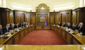 The Prime Minister receives the delegation led by the Speaker of the Georgian Parliament Shalva Papuashvili