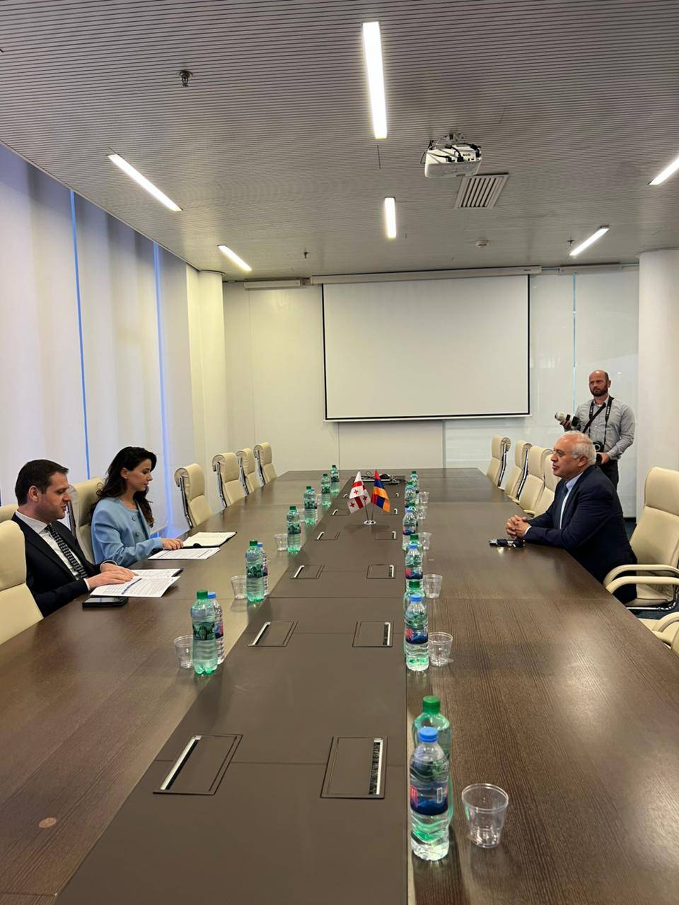 ՀՀ դեսպանի հանդիպումը Վրաստանի Տնտեսության և կայուն զարգացման նախարարի հետ