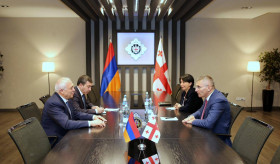 The meeting of the Ambassador with the head of State Security Service of Georgia