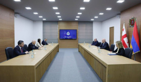 ՀՀ դեսպանի հանդիպումը Վրաստանի Ներքին գործերի նախարարի հետ