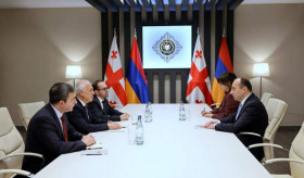Վրաստանում ՀՀ դեսպան Աշոտ Սմբատյանին ընդունեց Վրաստանի Պետական անվտանգության ծառայության ղեկավար Գելա Գելաձեն