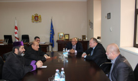 Рабочий визит Посла РА Юрия Варданяна в регион Самцхе-Джавахети