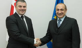Ambassador Vardanyan's Meeting with Minister of Agriculture of Georgia 