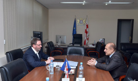 Посол Юрий Варданян встретился с Министром охраны окружающей среды и природных ресурсов Грузии