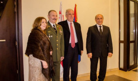 24th anniversary of the Armenian Armed Forces celebrated in Tbilisi