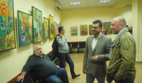 Дипломатический состав посольства Республики Армения в Грузии принял участие в благотворительной выставке-продаже в Тбилиси