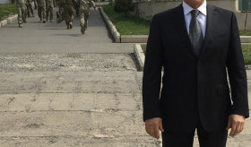Посол Варданян принял участие в мероприятии по случаю 25-летия создания Вооруженных Сил Грузии