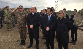 Посол Варданян принял участие в торжественном закрытии “Noble Partner-2016” грузино-американских военных учениях