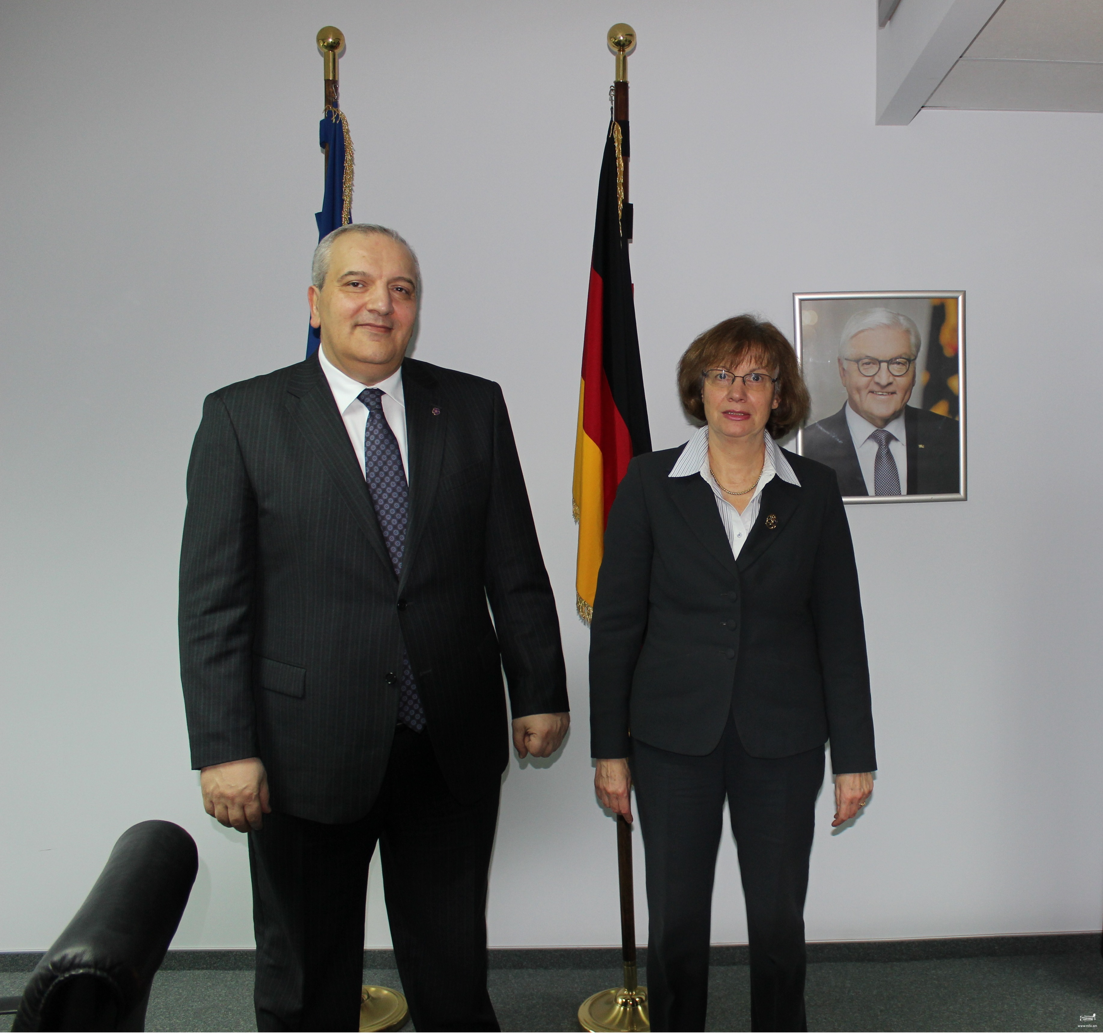 Встреча Посла Рубена Садояна с Послом Германии в Грузии